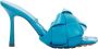 Bottega Veneta Vintage Pre-owned Leather heels Blue Dames - Thumbnail 1