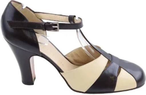 Bottega Veneta Vintage Pre-owned Leather heels Multicolor Dames