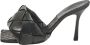 Bottega Veneta Vintage Pre-owned Leather sandals Black Dames - Thumbnail 1