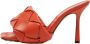 Bottega Veneta Vintage Pre-owned Leather sandals Orange Dames - Thumbnail 1