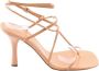 Bottega Veneta Vintage Pre-owned Leather sandals Orange Dames - Thumbnail 1