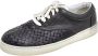 Bottega Veneta Vintage Pre-owned Leather sneakers Blue Dames - Thumbnail 1