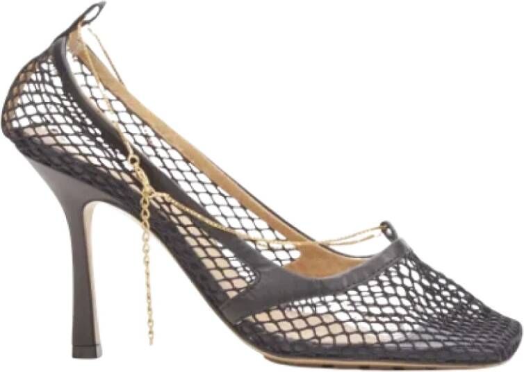 Bottega Veneta Vintage Pre-owned Mesh heels Black Dames