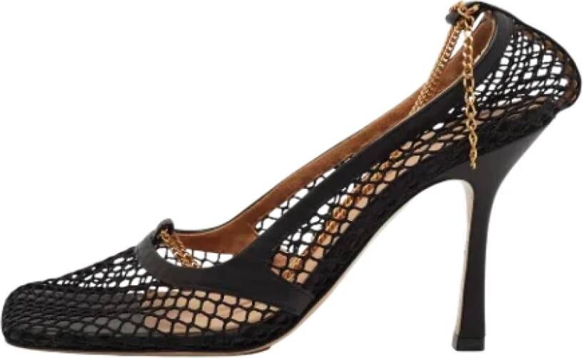 Bottega Veneta Vintage Pre-owned Mesh heels Black Dames