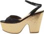 Bottega Veneta Vintage Pre-owned Suede sandals Black Dames - Thumbnail 1