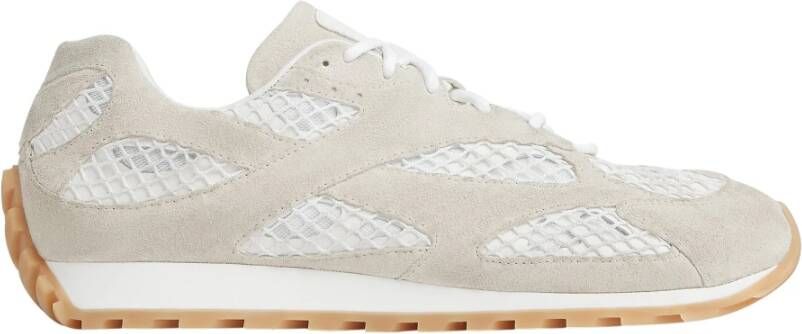 Bottega Veneta Suede Sneakers Sea Salt Style Multicolor Dames