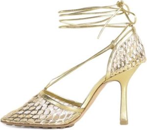 Bottega Veneta Sandalen met hoge hakken Geel Dames