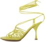 Bottega Veneta Dot heeled sandals Yellow Dames - Thumbnail 7