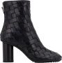 Bottega Veneta Zwarte Leren Enkellaarzen - Thumbnail 1