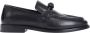 Bottega Veneta Zwarte Leren Loafer Schoenen - Thumbnail 1