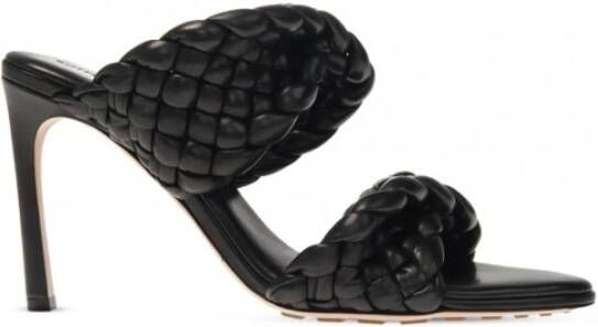 Bottega Veneta Zwarte Sandaal 1000