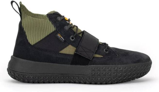 Brandblack Hoge Top Sneakers Milspec EVO Zwart Heren