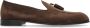 Brioni Suède schoenen Tassel type loafers Brown Heren - Thumbnail 1