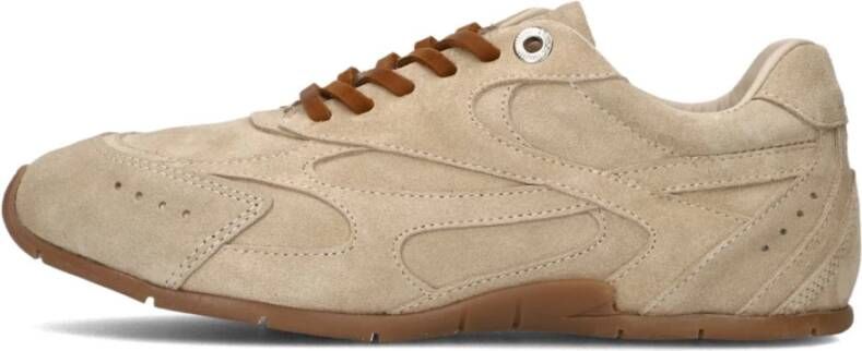 Bronx Beige Myr-Aa Sneakers voor Vrouwen Beige Dames
