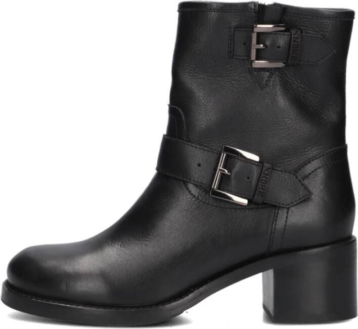 Bronx Biker boots New-camperos 47528 Black Dames