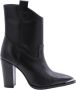 Bronx Next Americana Enkellaarsjes Enkelboots met rits Dames Zwart - Thumbnail 3