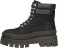Bronx Evi-Ann Veterschoenen Hoog zwart - Zwart