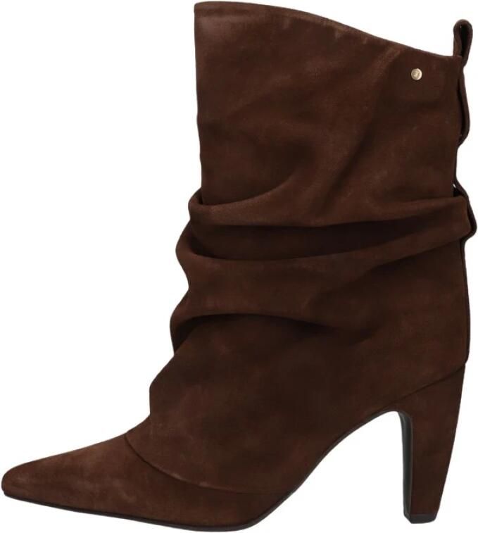 Bronx Low Jadey Enkellaarsjes Enkelboots Dames Bruin - Foto 6