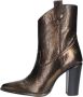 Bronx Next Americana Enkellaarsjes Enkelboots met rits Dames Brons - Thumbnail 3