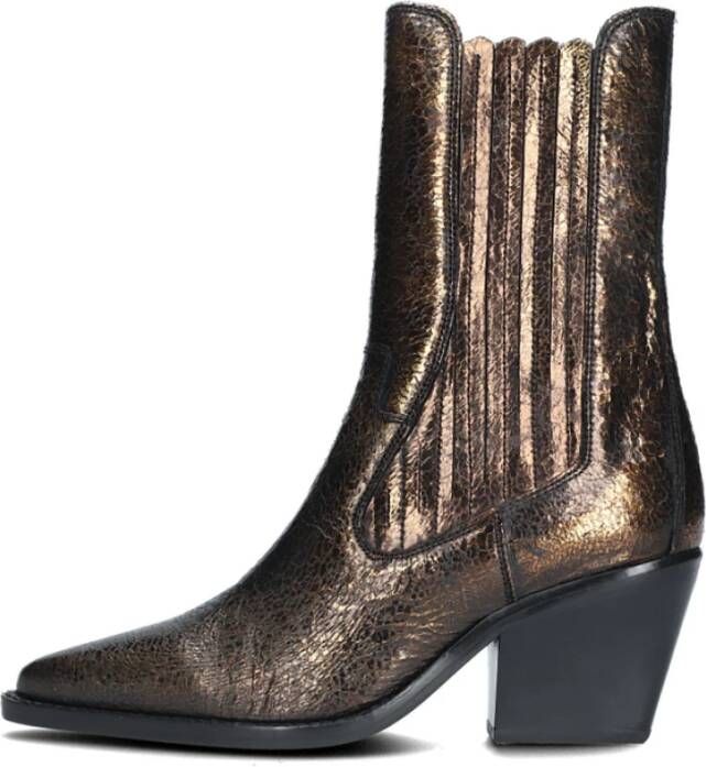 Bronx Cowboy Stijl Enkellaarsjes