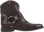 Bronx Elegante Dames Enkellaars koffie Brown Dames - Thumbnail 1