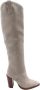 Bronx Hadewig Over-Knee Laarzen Beige Dames - Thumbnail 18