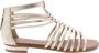 Bronx New-alys Dames Sandalen Goud - Thumbnail 2
