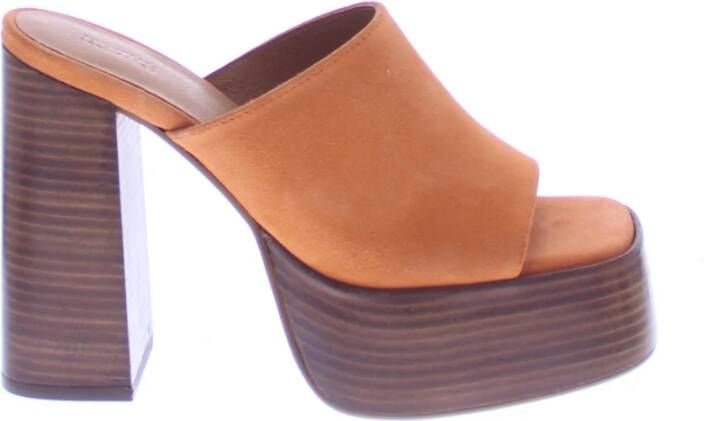 Bronx Modieuze Dames Sandaal abrikoos crush Brown Dames - Foto 2