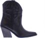 Bronx New-kole 34225 Cowboylaarzen Western Laarzen Dames Zwart - Thumbnail 3