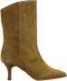 Bronx Westerse Stijl Dames Cowboy Laarzen Brown Dames - Thumbnail 2