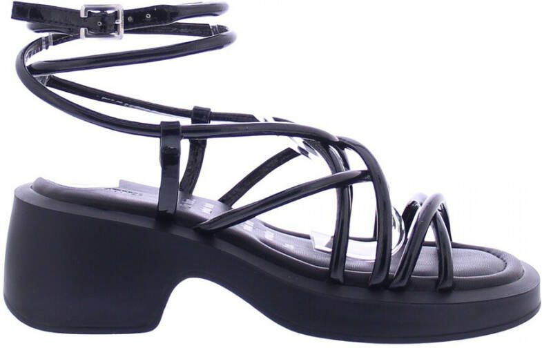 Bronx Stijlvolle zomerse platte sandalen Black Dames - Foto 4