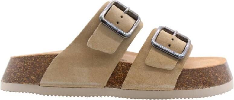 Bronx Sliders Beige Dames