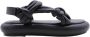Bronx Flexibele Flatform Sandaal Zwart Black Dames - Thumbnail 18