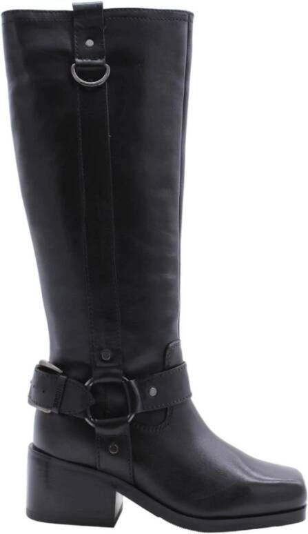 Bronx Stijlvolle Lector Schoenen Black Dames