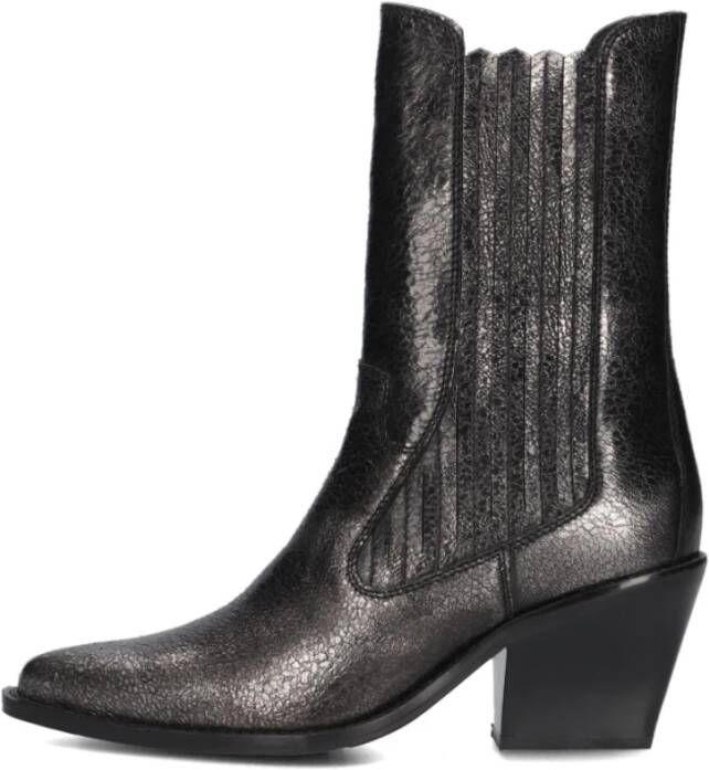 Bronx Zilveren Lage Enkellaarsjes Next Cole Brown Dames