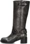 Bronx New-cameros 14291-a Biker boots Dames Zwart - Thumbnail 8