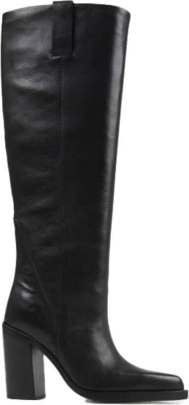 Bronx Zwarte Hoge Laars Eye-Catcher Black Dames