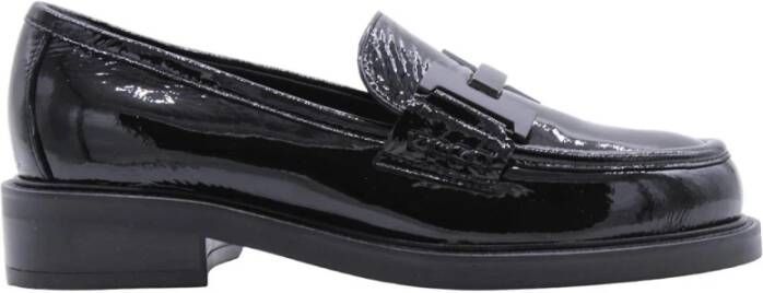 Brù Milano Whitehorse Mocassin Black Dames