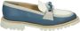 Brunate Blauwe Instappers Dames Schoenen - Thumbnail 1
