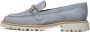 BRUNATE Loafers Dames 11881 Maat: 38 Materiaal: Suède Kleur: Blauw - Thumbnail 4