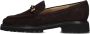 Brunate 10768 Loafers Suède Instapper Dames Bruin - Thumbnail 2