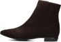 Brunate 18032 Enkellaarsjes Enkelboots met rits Dames Bruin - Thumbnail 2