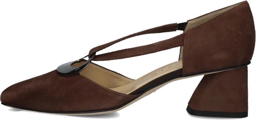 Brunate 51528 Ballerina's Dames Ballarina Schoenen Instappers Bruin - Foto 2