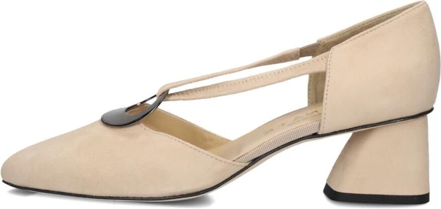 Brunate 51528 Ballerina's Dames Ballarina Schoenen Instappers Beige - Foto 2