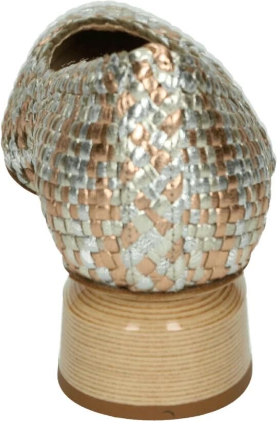 Brunate Bronzen Pumps met Leren Zool - Foto 2