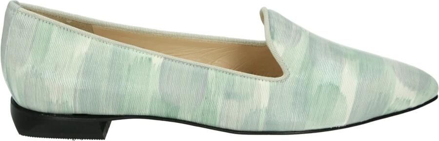 Brunate Groene Pumps met G Breedte