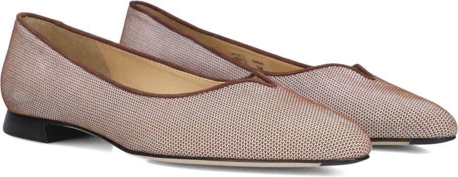 Brunate 10526 Ballerina's Dames Ballarina Schoenen Instappers Bruin - Foto 2