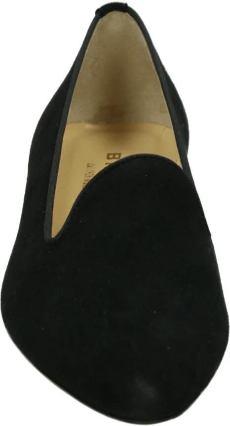 Brunate Zwarte Leren Pumps