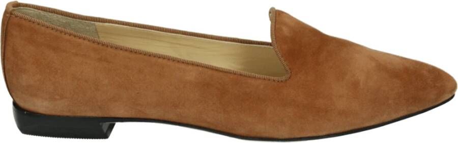 Brunate Elegante Cognac Leren Pumps