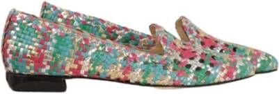 Brunate Gevlochten Loafer Ischia Flex F6 Multicolor Dames